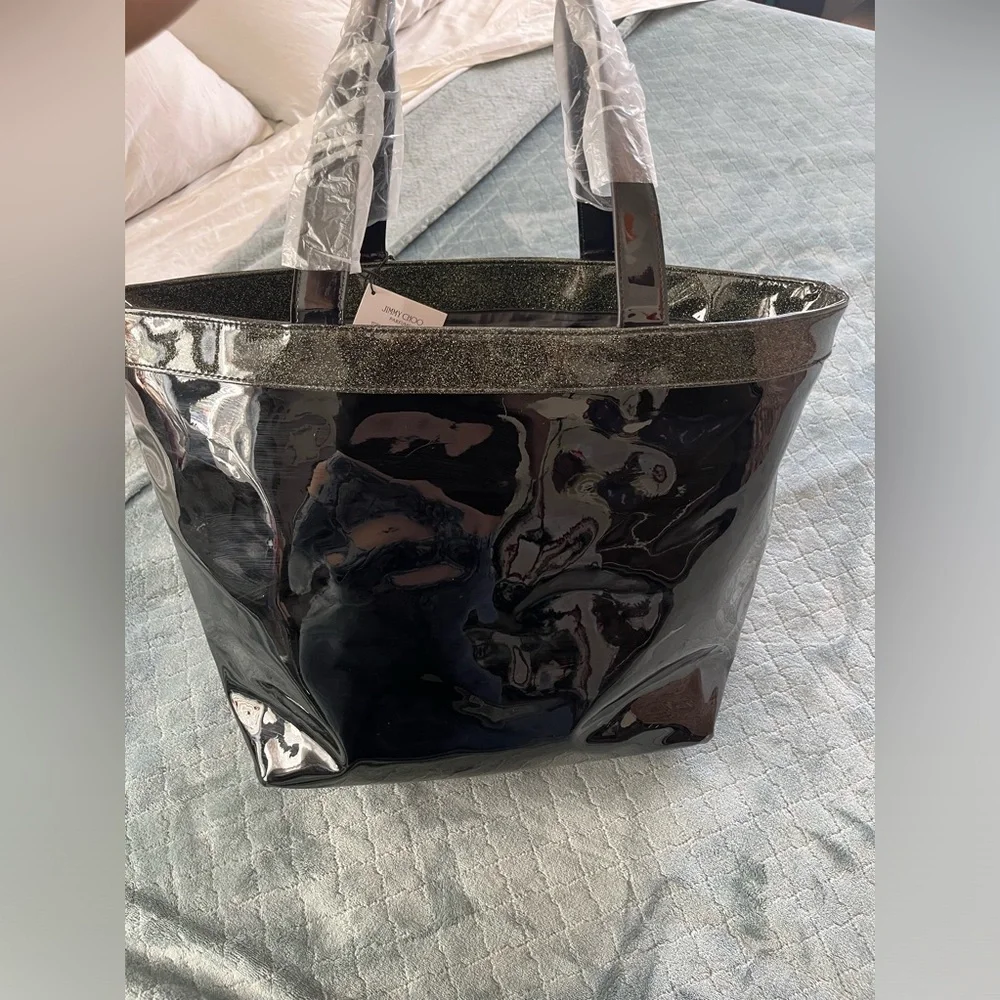 NWT Jimmy Choo‎ fragrance pvc tote bag